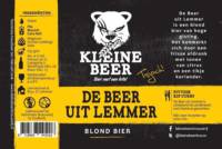 Kleine Beer Brouwerij, De Beer Uit Lemmer Blond Bier