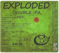 Hilldevils Beers, Exploded Double IPA