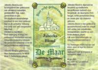 Dorpsbrouwerij De Maar, Jabeeks Blond