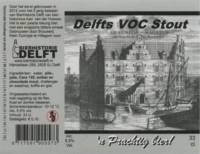 Bierhistorie Delft, Delfts VOC Stout