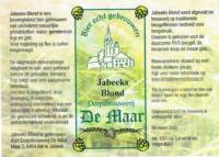Dorpsbrouwerij De Maar, Jabeeks Blond