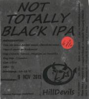 Hilldevils Beers, Not Totally Black IPA