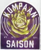 Kompaan Dutch Craft Beer Company, Saison