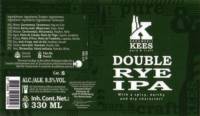 Brouwerij Kees, Double Rye IPA