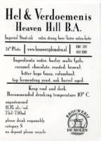 Brouwerij De Molen, Hel & Verdoemenis Heaven Hill B.A.