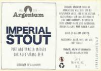 Stadsbrouwerij Argentum, Imperial Stout