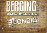 Berging Brouwerij, Blondig