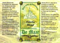 Dorpsbrouwerij De Maar, Jabeeks Blond