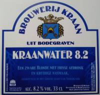 Brouwerij Kraan (Bodegraven), Kraanwater 8.2