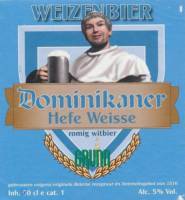 Groningse Bierbrouwerij, Dominikaner Hefe Weisse Weizenbier