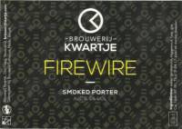 Brouwerij Kwartje, Firewire Smoked Porter