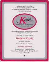 Stadsbrouwerij van Kollenburg, Kolleke Triple