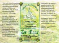 Dorpsbrouwerij De Maar, Witte Juffer van de Lammedam