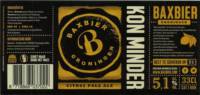 Baxbier, Kon Minder Citrus Pale Ale