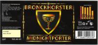 Bronckhorster Brewing Company , Bronckhorster Midnight Porter