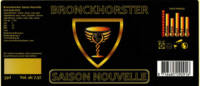 Bronckhorster Brewing Company , Bronckhorster Saison Nouvelle