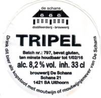 Bierbrouwerij De Schans, Tripel