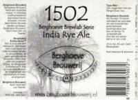 Berghoeve Brouwerij, 1502 India Rye Ale