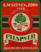 Lindeboom Bierbrouwerij, Lindeboom's Bier Pilsener
