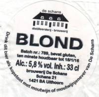 Bierbrouwerij De Schans, Blond