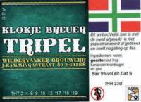 Wildervanker Brouwerij, Klokje Breuer Tripel