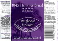 Berghoeve Brouwerij, 1842 Hammer Brand Chili Porter