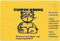 Steffelaar Bier, Zuipen Kreng