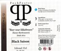 Elsener Bierbrouwerij PochPoater, Doesterik Black Saison