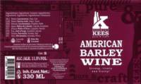 Brouwerij Kees, American Barley Wine