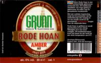 Groningse Bierbrouwerij, Grunn Rode Hoan Amber Ale