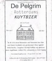 Stadsbrouwerij De Pelgrim, Rotterdams Kuytbier