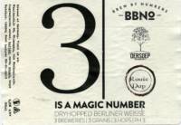 Brouwerij de Rooie Dop, 3 is a Magic Number