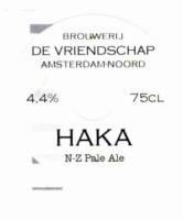 Brouwerij De Vriendschap, Haka N-Z Pale Ale