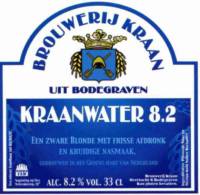 Brouwerij Kraan (Bodegraven), Kraanwater 8.2