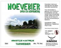 Brouwerij Kinhem, Hoevebier Tarwebier