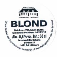 Bierbrouwerij De Schans, Blond