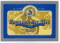 Huisbrouwerij De Peelander, Hans van der Wel Blond