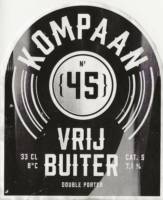Kompaan Dutch Craft Beer Company, Kompaan nr 45 Vrijbuiter