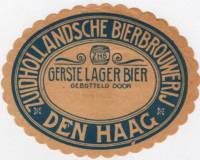 Zuidhollandse Bierbrouwerij (ZHB), Gerste Lager Bier