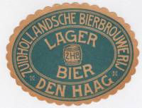 Zuidhollandse Bierbrouwerij (ZHB), Lager Bier