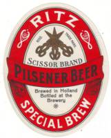 Zuidhollandse Bierbrouwerij (ZHB), Scissor Brand Pilsener Beer