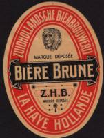 Zuidhollandse Bierbrouwerij (ZHB), Bière Brune