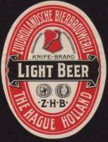 Zuidhollandse Bierbrouwerij (ZHB), Knife-Brand Light Beer