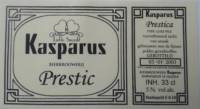 Bierbrouwerij Kasparus, Kasparus Prestic