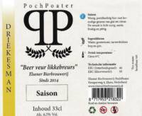 Elsener Bierbrouwerij PochPoater, Driekesman Saison