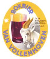 Van Vollenhoven's Bierbrouwerij, Bokbier van Vollenhoven