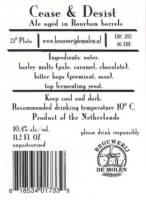 Brouwerij De Molen, Cease & Desist