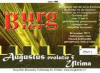 Burg Bier Brouwerij, #Augustus evolutie 5 Ultima