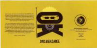 Van Moll Brouwerij, Ons Benzaike