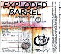 Hilldevils Beers, Exploded Barrel Double IPA
